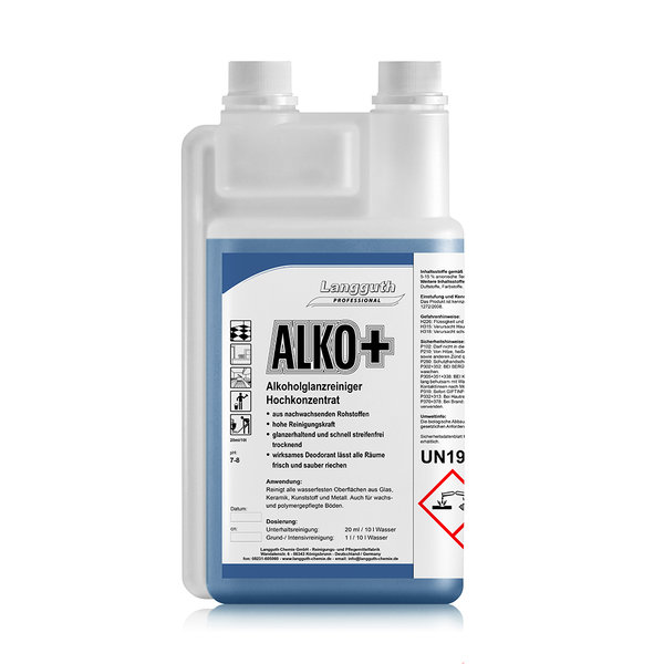Elyclean/Langguth Alko+ Hochkonzentrat 1 Liter